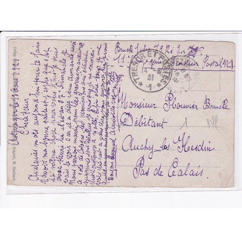 CACHET: tresor et poste 1 - très bon état