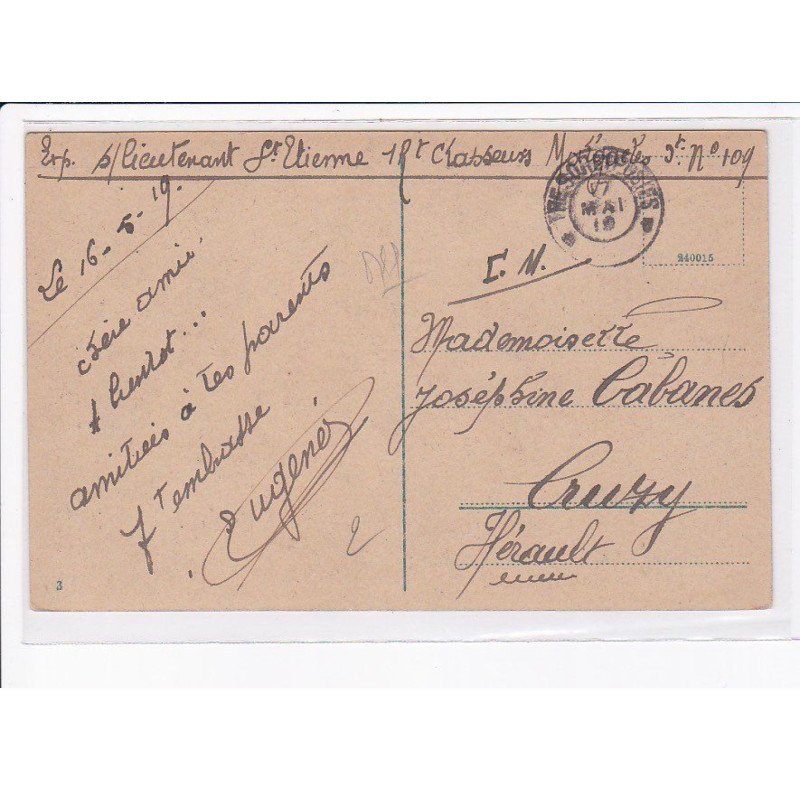 CACHET: - très bon état