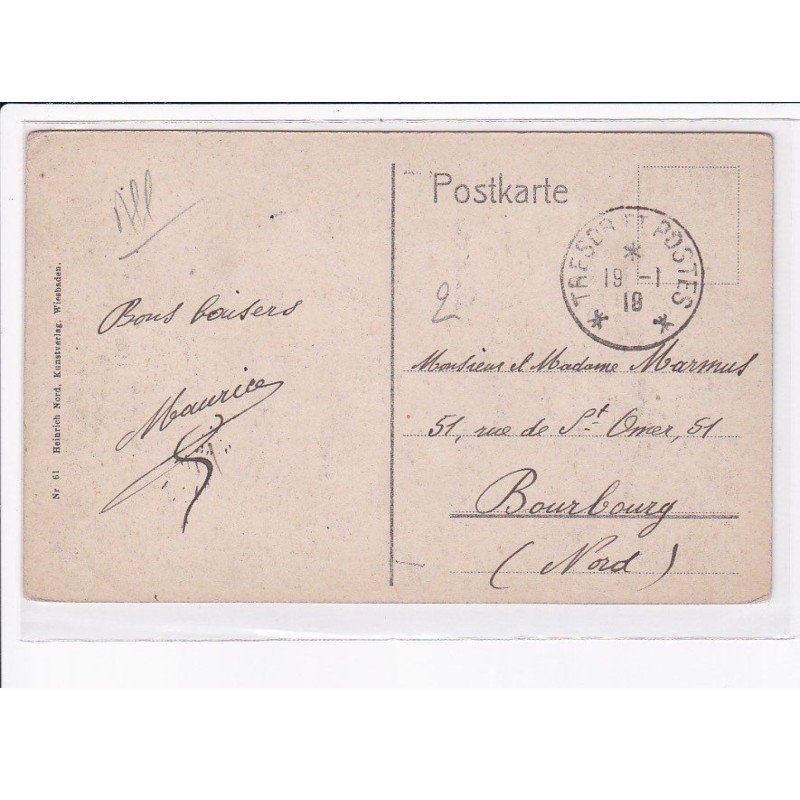 CACHET: tresor postes - très bon état