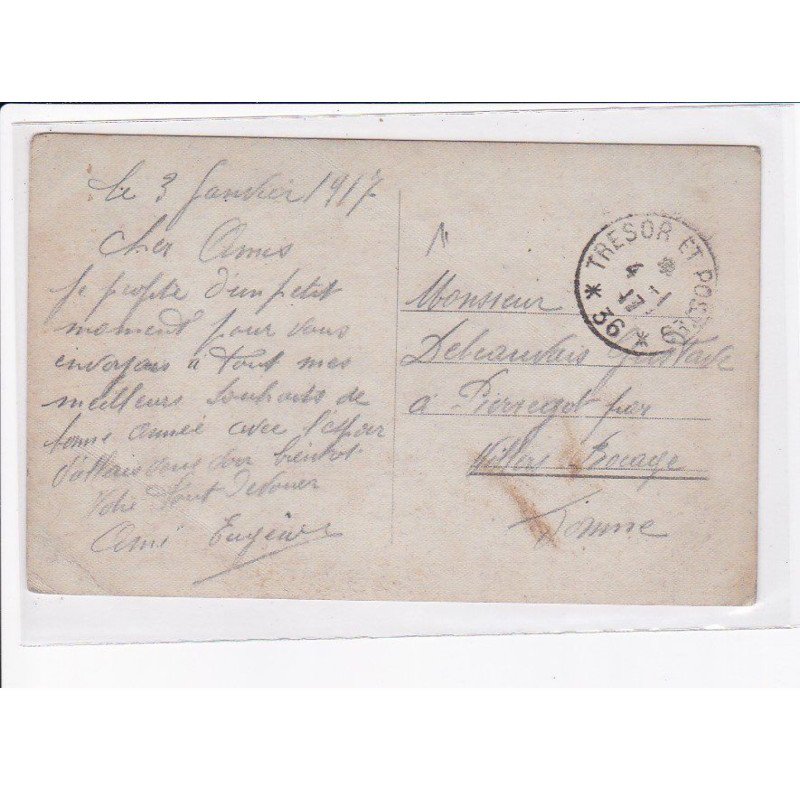 CACHET: tresor et poste 36 - très bon état