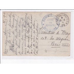 CACHET: commissaire militaire, gare de noisy-le-sec - très bon état