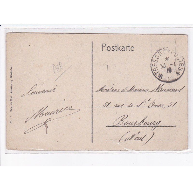 CACHET: tresor et poste - très bon état