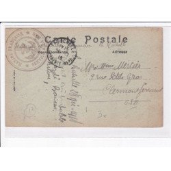 CACHET: marine française, service à la mer - très bon état