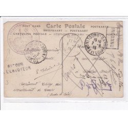 CACHET: lileutenant colonel commandant, recrutement - très bon état