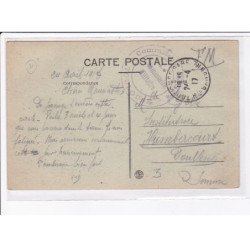 CACHET: commission de gare, commissaire militaire, toulouse - très bon état