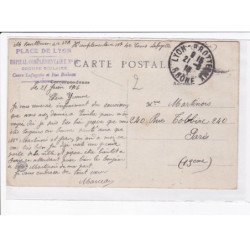 CACHET: place de lyon, hôpital complémentaire N°40 groupe scolaire, cours lafayette et rue boileau - très bon état