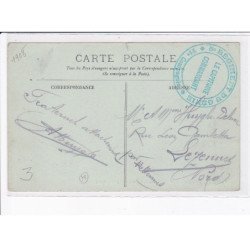 CACHET: 5e régiment du génie, 21e compagnie, le capitaine commandant - très bon état