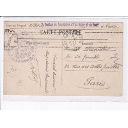 CACHET: 2e section de secrétaire d'état-major et de recrutement - très bon état