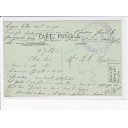 CACHET: aéronautique militaire, détachement de saint-etienne, service industrielle - très bon état