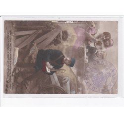 CACHET: grand barc, n°2, groupe - très bon état