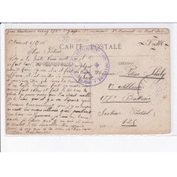 CACHET: saint-laurent-du-pont,détachement 140e d'infanterie - très bon état