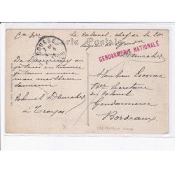 CACHET: gendarmerie nationale - très bon état