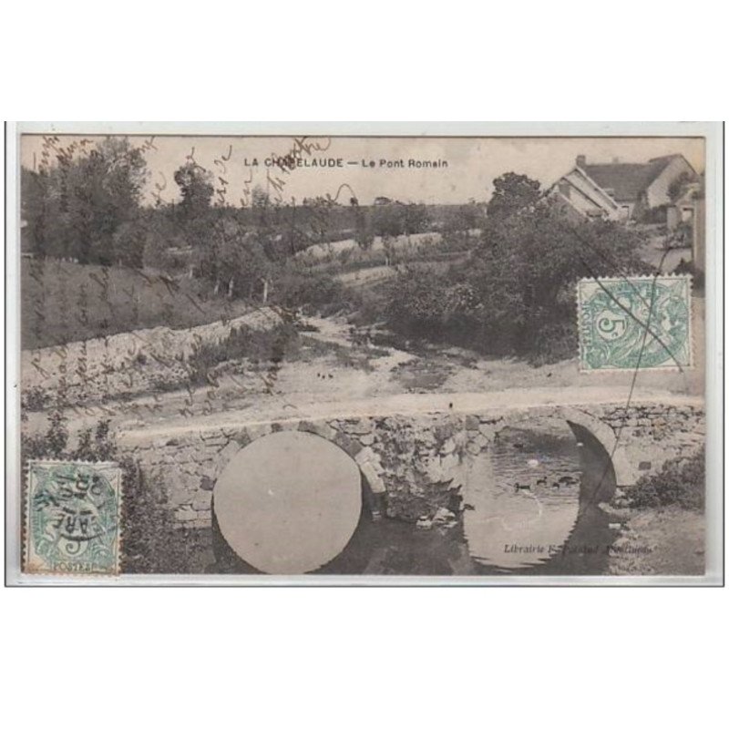 LA CHAPELAUDE : le pont Romain - très bon état
