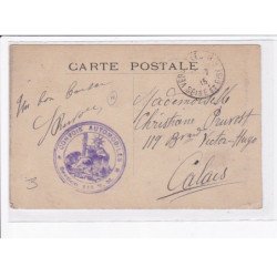 CACHET: convois automobiles, section 114 T.M. - très bon état