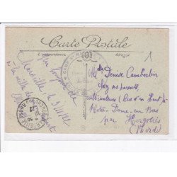 CACHET: camp sainte-mathie, armée du levant - très bon état