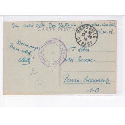 CACHET: port de marseille, front de mer - très bon état