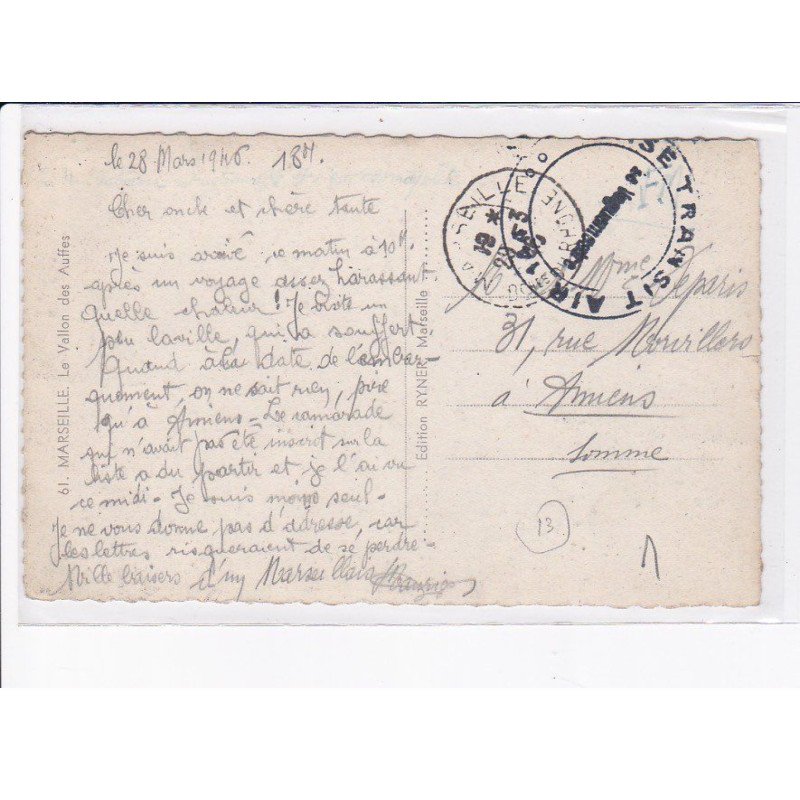 CACHET: transit air 1443 - très bon état