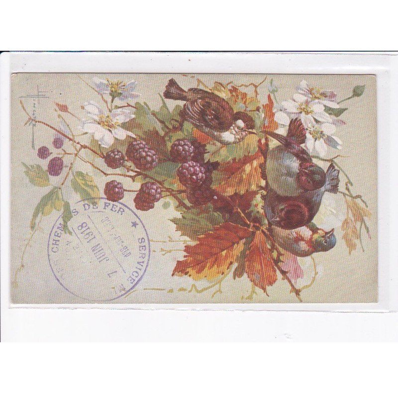 CACHET: chemins de fer, service militaire - très bon état