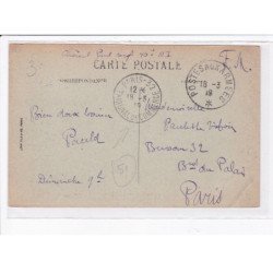 CACHET: postes aux armes - très bon état