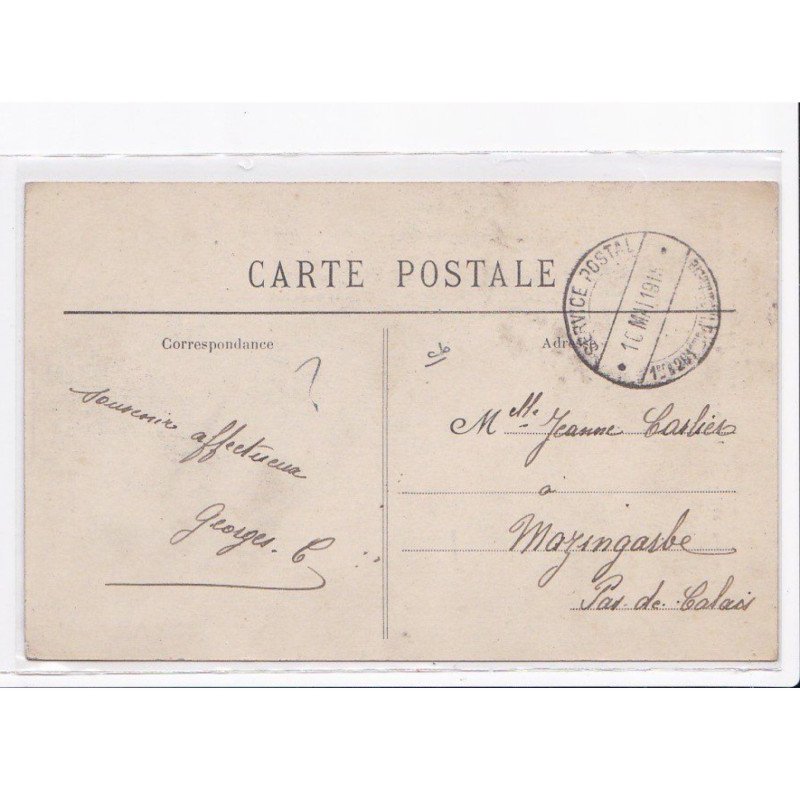 CACHET: 1er, service postal - très bon état