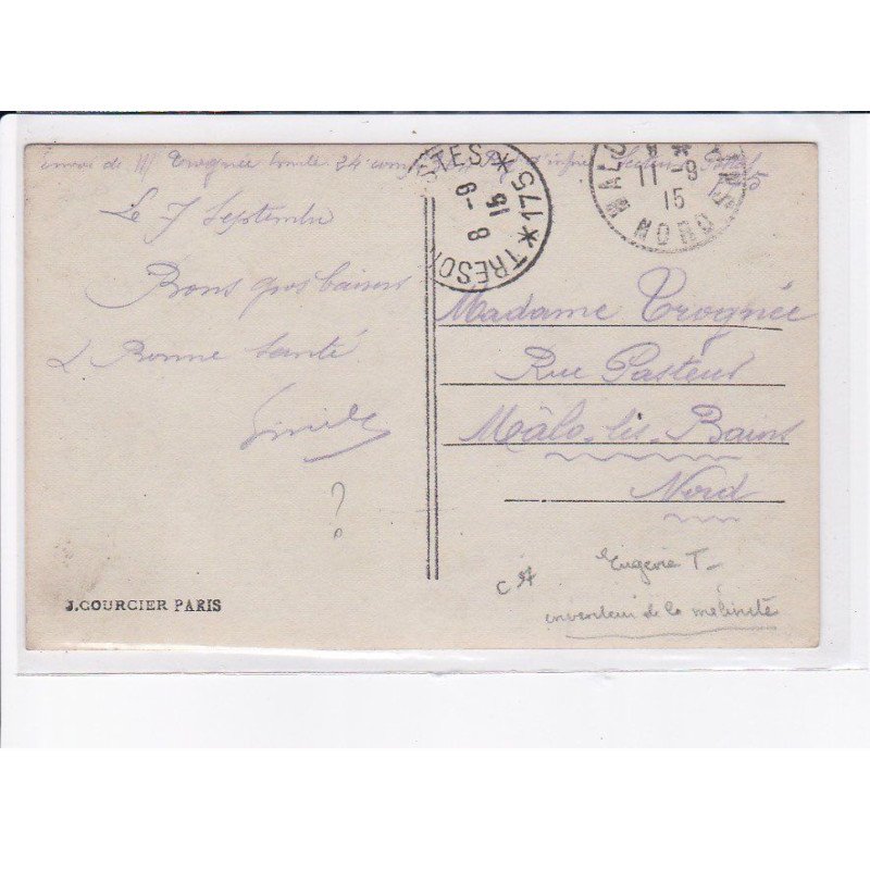 CACHET: tresor postes 175 - très bon état