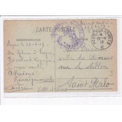 CACHET: commissaire militaire - très bon état