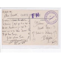 CACHET: FM chemins de fer de campagne, 7e section - très bon état