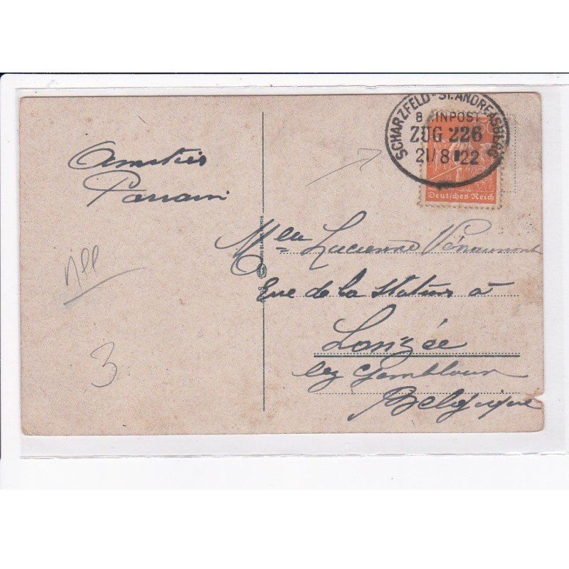 CACHET: scharzfeld st-andreasberg - très bon état