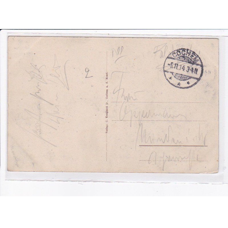 CACHET: cochem 5.11.14. 3-4 N - très bon état