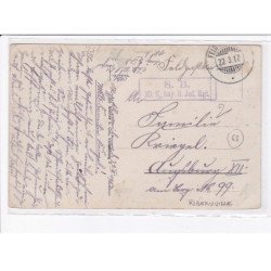 CACHET: S.B. 10 K. bay 3 Jnf Rgt. - très bon état