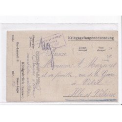 CACHET: kriegsgefangenensendung - très bon état