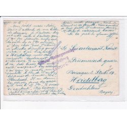 CACHET: offiziar-gefangenenlager heidelberg geprüft - très bon état