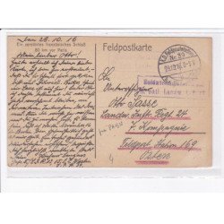 CACHET: soldat, K.D. Feldpoststation n°39 - très bon état
