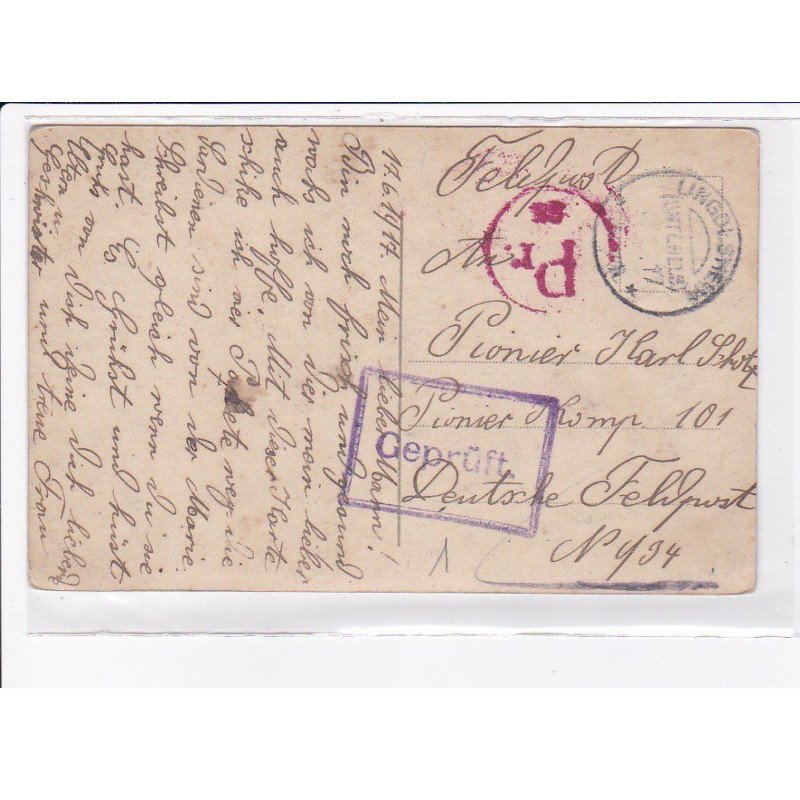 CACHET:  geprüft - très bon état