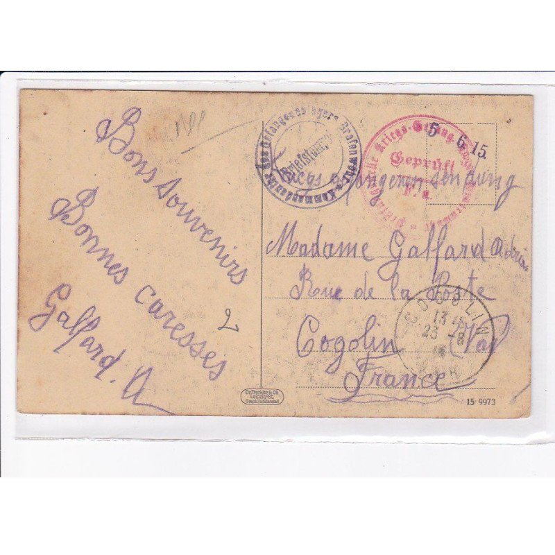 CACHET: geprüft - très bon état