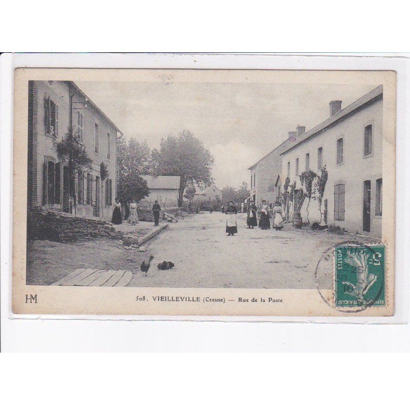 VIEILLEVILLE: rue de la poste - très bon état