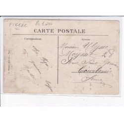 AVIATION AUTOGRAPHE: monoplan sommer, piloté par M. Mollin (bathiat ?) figeac - très bon état