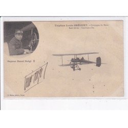 AVIATION AUTOGRAPHE: triplace sapeur Louis Bréguet campagne du maroc, raid aérien - très bon état