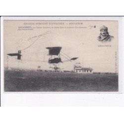 AVIATION AUTOGRAPHE: Camerman, grande semaine d'aviation, souvenir, biplan sommer - très bon état