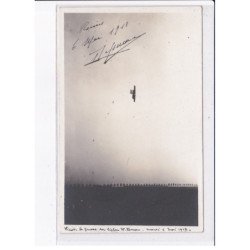 AVIATION AUTOGRAPHE: De Gensac, biplan Farman, 1913 - très bon état