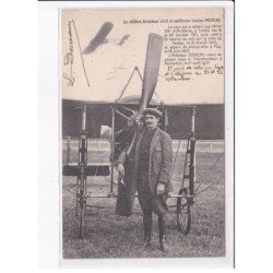 AVIATION AUTOGRAPHE: célèbre aviateur civil et militaire Lucien Deneau - très bon état