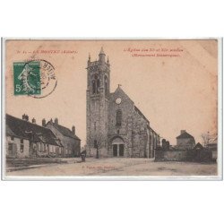 LE MONTET : l'église des XI° et XII° siècles - monument historique - très bon état