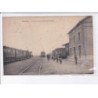 HERMIES: la gare à l'arrivée des trains - état