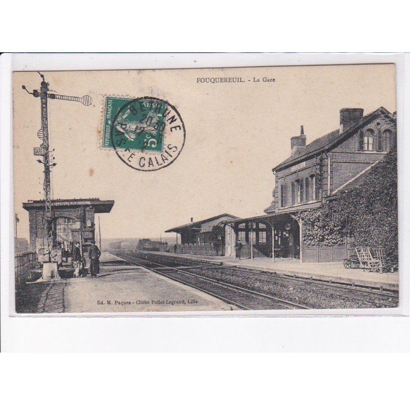 FOUQUEREUIL: la gare - très bon état