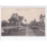 COYECQUES: la gare, ligne d'aire à berck, train - très bon état