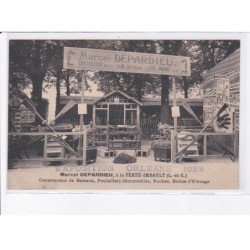LA FERTE-IMBAULT: marcel depardieu constructeur brevete S.G.D.G. bateaux, poulaillers démontables ruches - très bon état