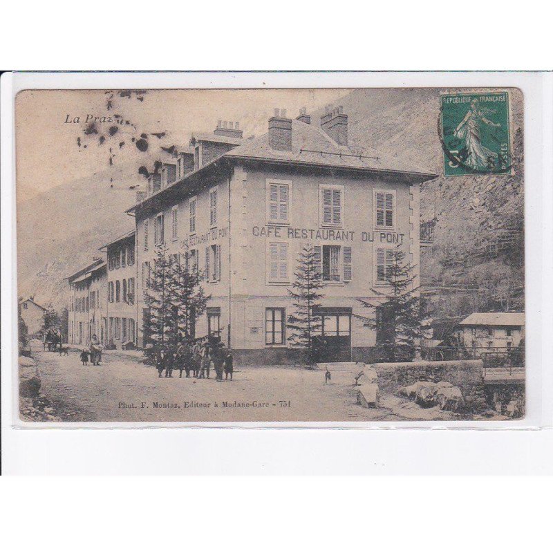 LA PRAZ: café restaurant du pont - état