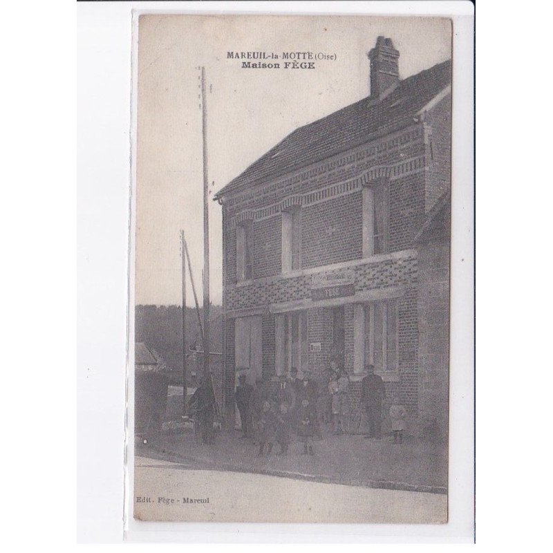 MAREUIL-la-MOTTE: maison fège - très bon état