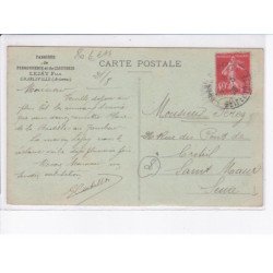 CHARLEVILLE : LALOBBE: bureaux et magasin lejay fils, vue des usines lejay fils - état