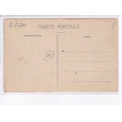 JUVISY-sur-ORGE: rue de la poste, voiture opérant au déménagement de la poste, attelage - état